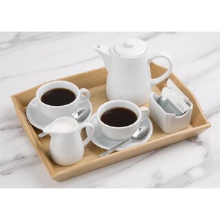 photo 2 théières blanches olympia whiteware 480ml (lot de 4)