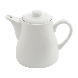 photo 4 théières blanches olympia whiteware 480ml (lot de 4)