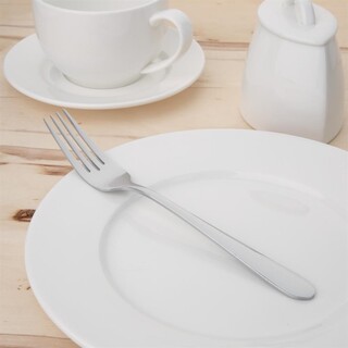 photo 7 fourchettes de table olympia buckingham - lot de 12