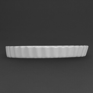 photo 2 plats à tarte blancs olympia 297mm