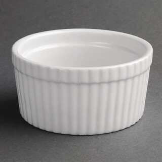 photo 1 plats à soufflé blancs olympia 105mm