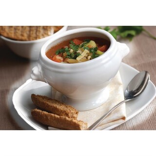 photo 2 bols à soupe tête de lion olympia whiteware 475 ml (lot de 6)