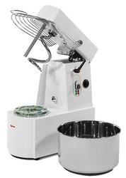 Pétrin à spirale 21 L 17kg MONOPHASE cuve amovible tête relevable