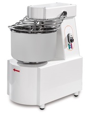 Pétrin à spirale 21 L, 17kg MONOPHASE tête fixe