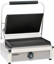 Panini en fonte 2200 watts Plaques rainurées
