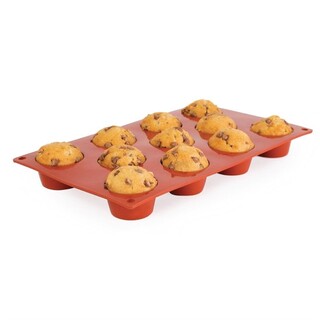photo 2 plaque 11 mini-muffins en silicone pavoni formaflex