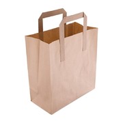 Petits sacs en papier recyclé marron Fiesta Green