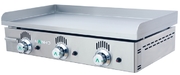Plancha gaz acier rectifié 80 cm