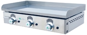Plancha gaz chrome dur 80 cm