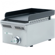Plancha professionnelle à gaz en acier 30cm