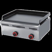 Plancha professionnelle à gaz en acier 60 cm