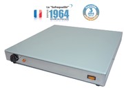 Plaque chauffante en verre - 500 x 500