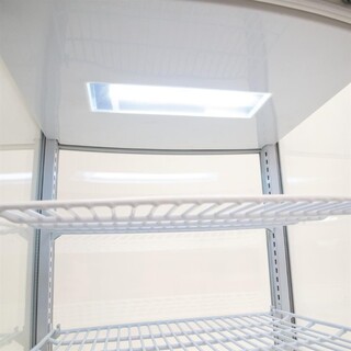 photo 5 vitrine réfrigérée portes incurvées polar série c 86l blanche