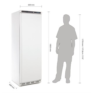 photo 9 armoire réfrigérée positive 1 porte blanche polar série c 400l