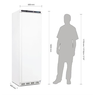 photo 5 armoire réfrigérée négative 1 porte blanche 365l polar série c