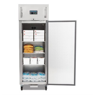 photo 7 armoire réfrigérée négative gn inox 1 porte polar série g 600l