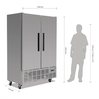 photo 6 armoire réfrigérée négative 2 portes 960l polar série g