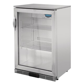 photo 2 arrière-bar une porte pivotante polar série g inox 138l