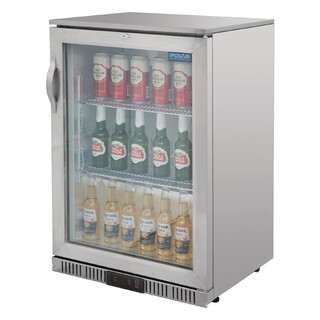 photo 3 arrière-bar une porte pivotante polar série g inox 138l