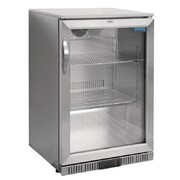 Photo 1 matériel référence GL007: Arrière-bar une porte pivotante polar série g inox 138l