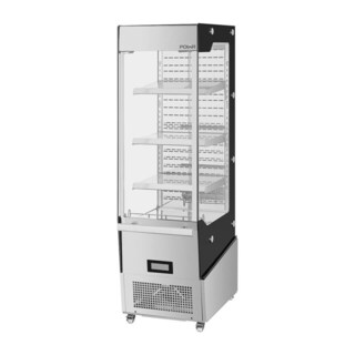 photo 2 vitrine réfrigérée positive libre-service slimline polar série g avec porte 220 l