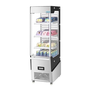 photo 4 vitrine réfrigérée positive libre-service slimline polar série g avec porte 220 l