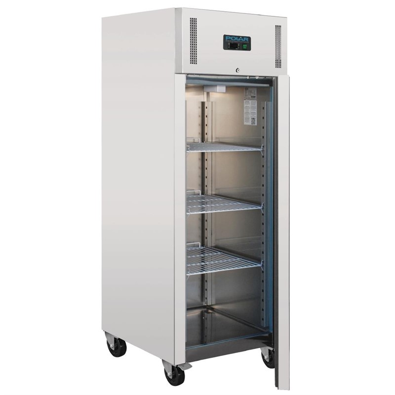 Congélateur professionnel Gastronorme 1 porte 650L Polar Série U - Armoire  réfrigérée négative - Polar