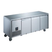 Photo 1 matériel référence UA007: Table réfrigérée positive 3 portes premium polar serie u 420l