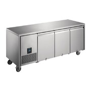 Photo 1 matériel référence UA008: Table réfrigérée négative 3 portes premium polar serie u 420l