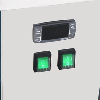 photo 4 vitrine à glace polar série u 149l 6 bacs 880w. capacité: 6x gn 1/3 ou 6 bacs napoli