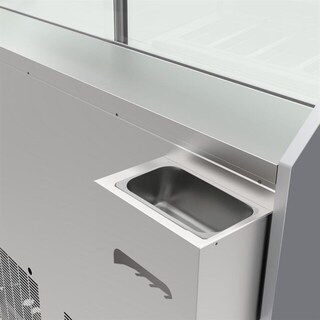 photo 5 vitrine à glace polar série u 149l 6 bacs 880w. capacité: 6x gn 1/3 ou 6 bacs napoli