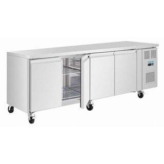 photo 4 table réfrigérée positive slimline polar série u 4 portes