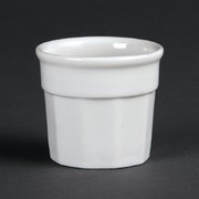 Pots à sauce Olympia Whiteware - Quantité par boîte : 12