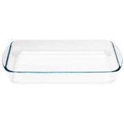 Photo 1 matériel référence GD031: Plat à four rectangulaire en verre Pyrex 40 x 27 cm