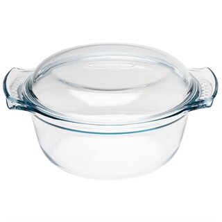 photo 1 cocotte ronde en verre pyrex 1,5l