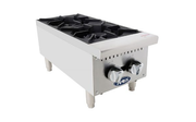 Réchaud 2 brûleurs gaz naturel
