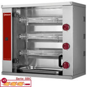 Rôtissoire à poulets gaz, 3 broches 9 poulets small