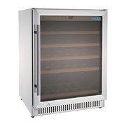 Rafraîchisseur à vin dessous de comptoir inox 51 bouteilles polar série g