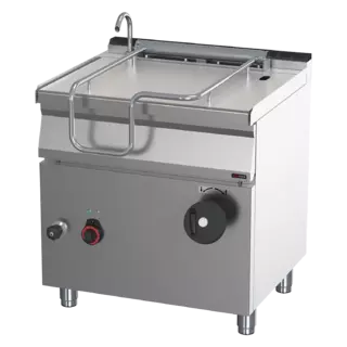 photo 1 sauteuse basculante manuelle électrique 50 l fond en acier - br 70/80 e