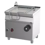 Photo 1 matériel référence RED110047: Sauteuse basculante manuelle électrique 50 l fond en inox - BR 70/80 E/N