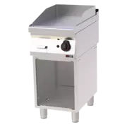 Photo 1 matériel référence RED110061: Plaque de cuisson 40x51 à gaz lisse avec soubassement - FTH 70/40 G