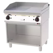 Photo 1 matériel référence RED110067: Plaque de cuisson 80x51 à gaz combinée avec soubassement - FTHR 70/80 G