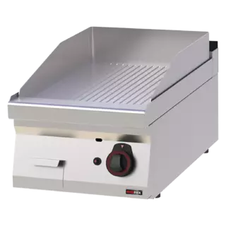 photo 1 plaque de cuisson 40x51 à gaz nervurée sans soubassement - ftr 70/04 g