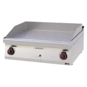 Photo 1 matériel référence RED110070: Plaque de cuisson 80x51 électrique nervurée sans soubassement 400 V - FTR 70/08 E