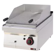 Photo 1 matériel référence RED110076: Grill pierre de lave à gaz 52x36 sans soubassement - GL 70/04 G