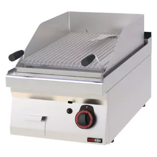 photo 1 grill pierre de lave à gaz 52x36 sans soubassement - gl 70/04 g