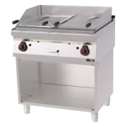 Photo 1 matériel référence RED110079: Grill pierre de lave à gaz double 2x 52x36 avec soubassement - GL 70/80 G