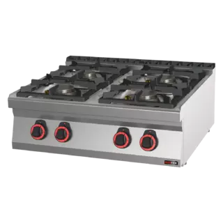 photo 1 fourneau à gaz 4x brûleur sans soubassement - sp 70/08 g