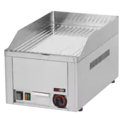 Photo 1 matériel référence RED1119: Plaque de cuisson 32x48 électrique chromée nervurée TOP 230 V - FTRC 30 E