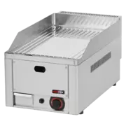 Photo 1 matériel référence RED1120: Plaque de cuisson 32x48 à gaz chromée nervurée TOP - FTRC 30 G